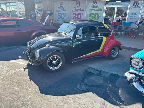 1969 Volkswagen Beetle #PinkBeetle Hatchback 2D