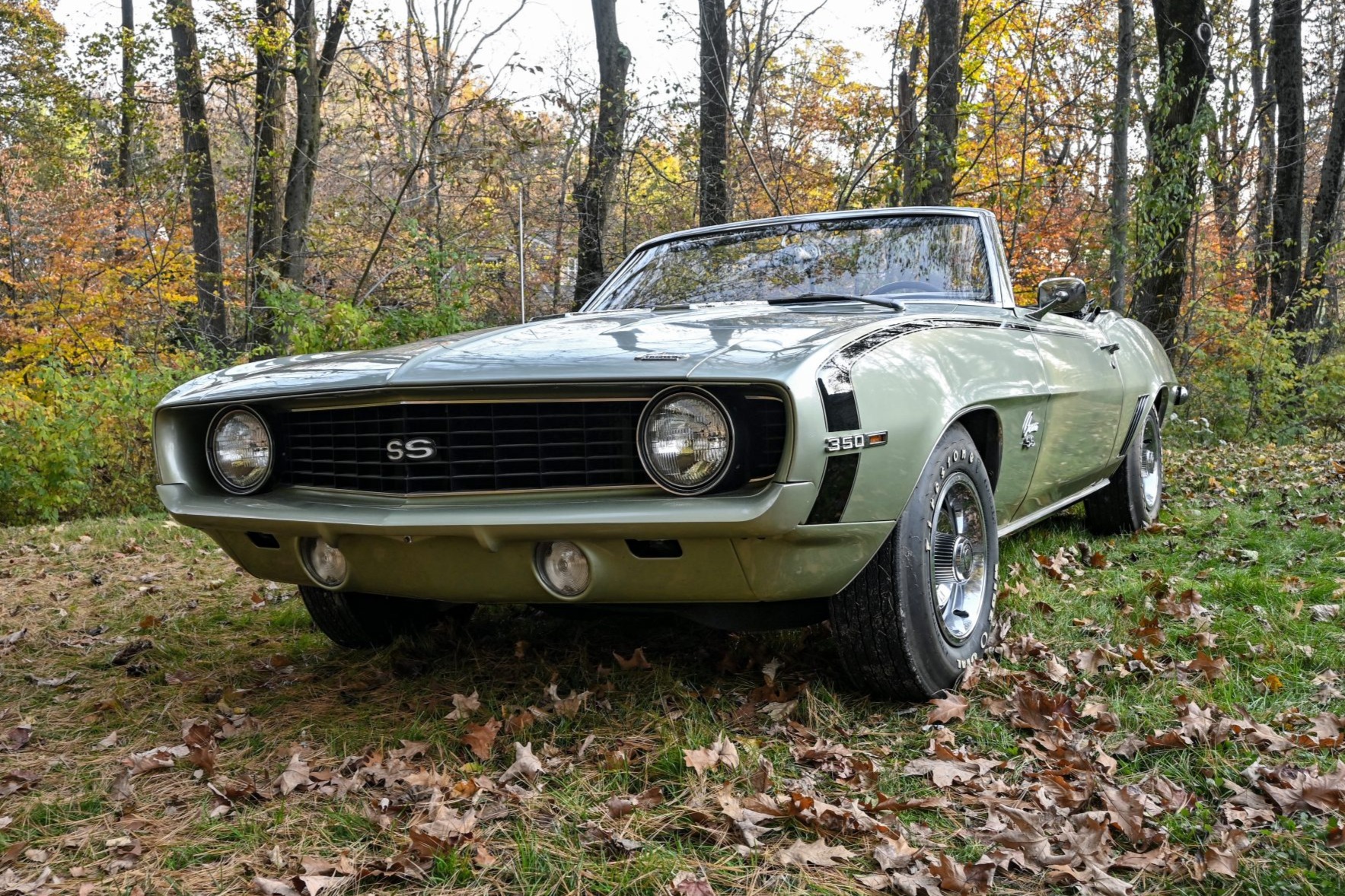 Single-Family-Owned 1969 Chevrolet Camaro SS Convertible L48 350/300