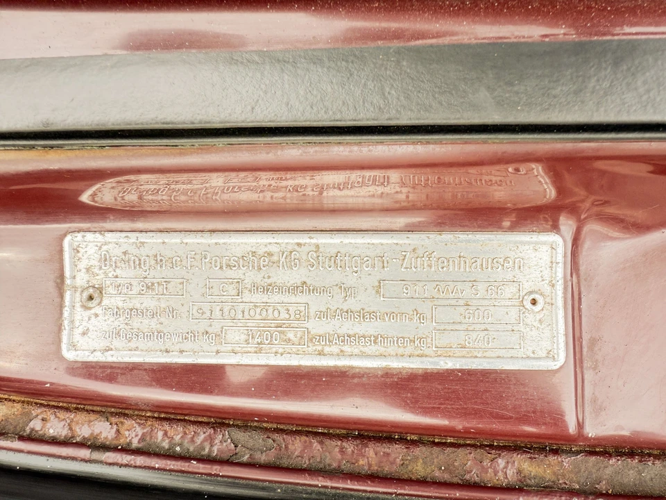 1970 Porsche 911 T F-Body LWB - Image 16 of 27