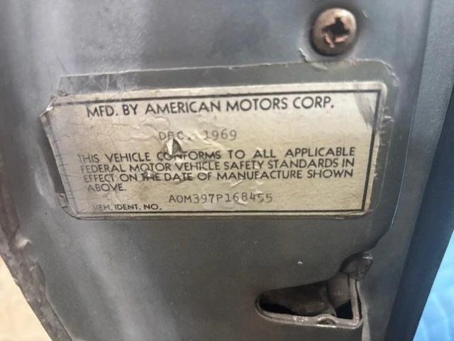 1970 AMC AMX - Image 13 of 20