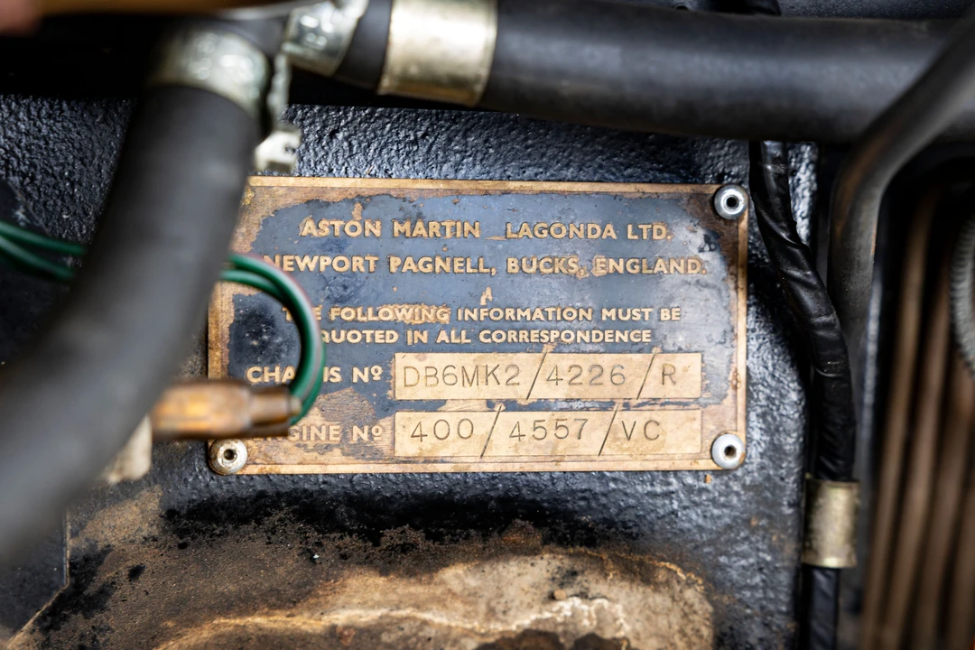 1970 Aston Martin DB6 Vantage - Image 8 of 27