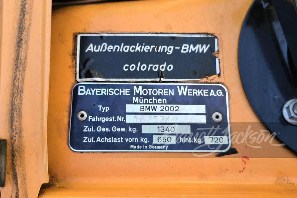 1970 BMW 2002 - Image 25 of 25