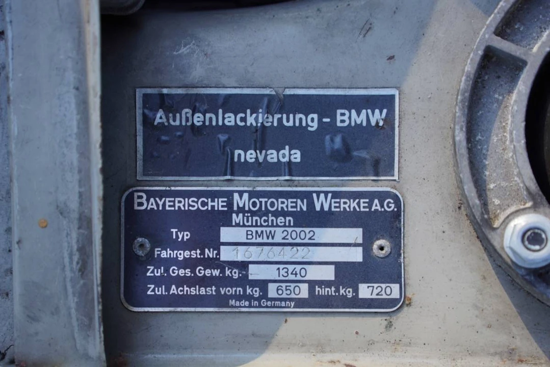 1970 BMW 2002 - Image 16 of 20