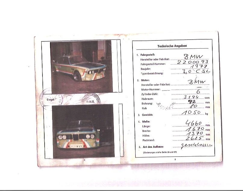 1970 BMW 2800 CS - Image 4 of 18