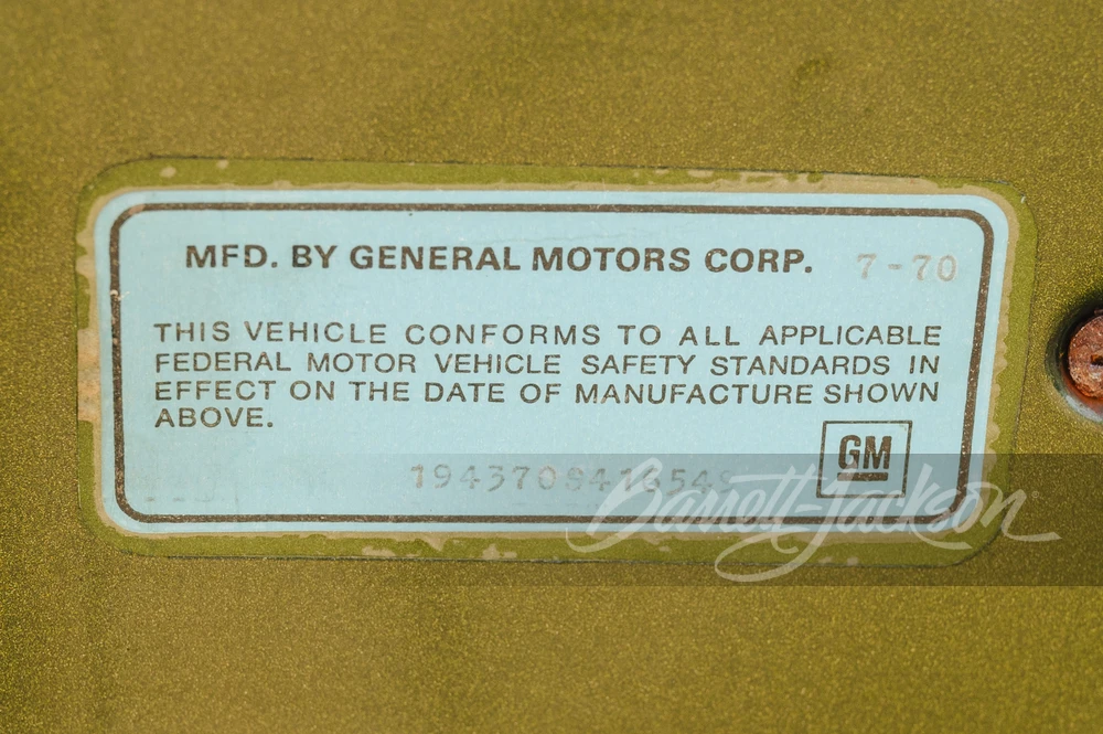 1970 Chevrolet Corvette C3 - Image 27 of 31