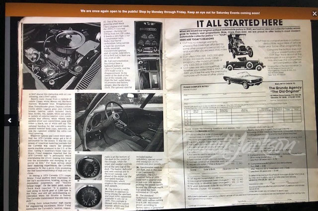 1970 Chevrolet Corvette C3 - Image 4 of 31