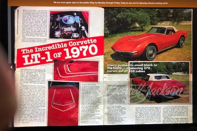 1970 Chevrolet Corvette C3 - Image 24 of 31