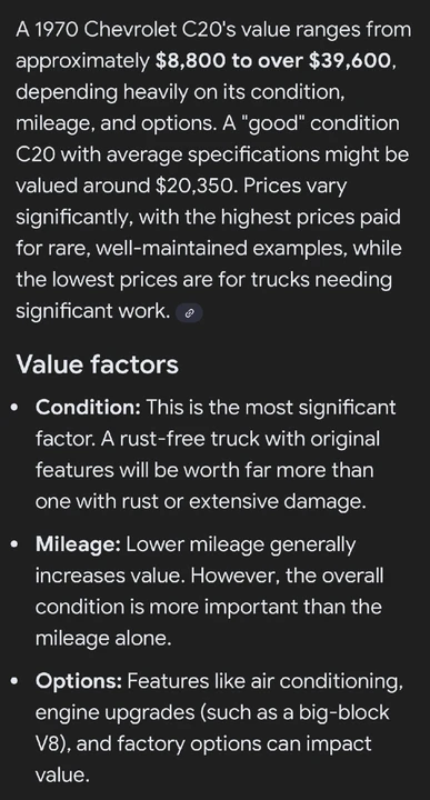 1970 Chevrolet C/K 2nd Gen - Image 16 of 16