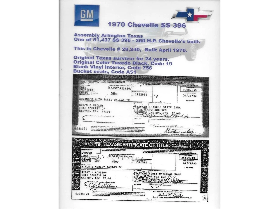 1970 Chevrolet Chevelle SS 2nd Gen - Image 26 of 31