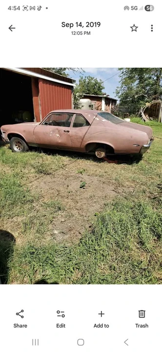 1970 Chevrolet Nova 3rd Gen - Image 2 of 4