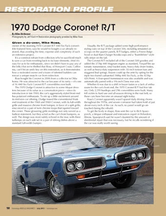 1970 Dodge Coronet R/T 4th Gen - Image 19 of 22