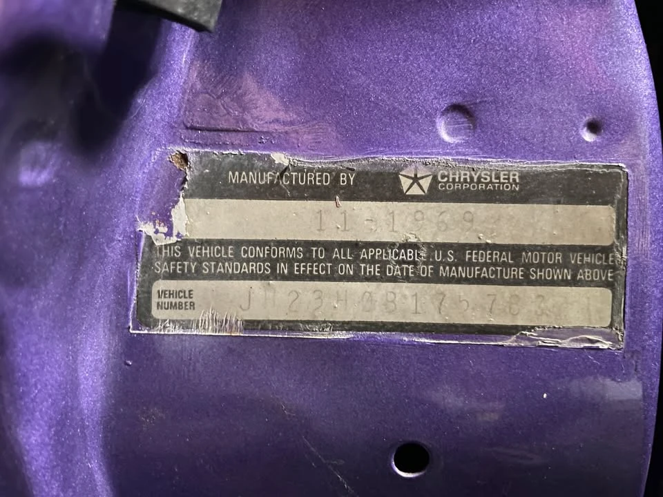 1970 Dodge Challenger 1st Gen - Image 3 of 10