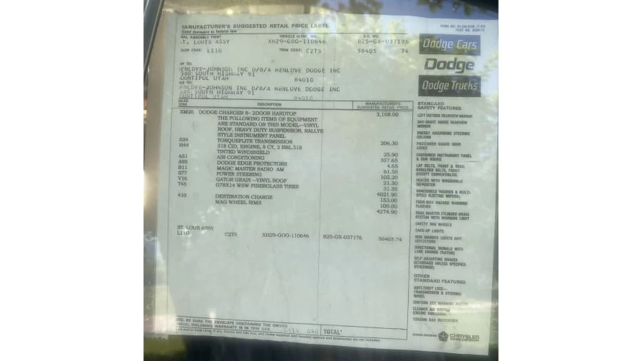 1970 Dodge Charger 2nd Gen - Image 30 of 31