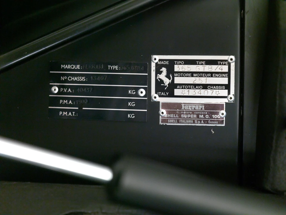 1970 Ferrari Daytona Berlinetta - Image 27 of 31