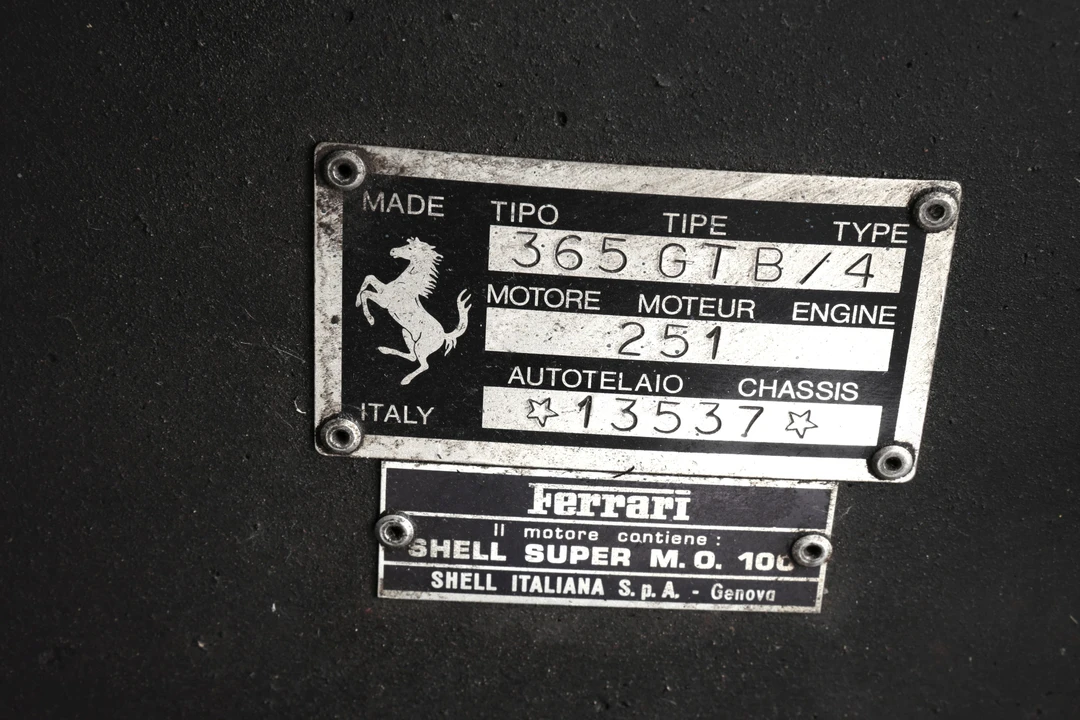 1970 Ferrari Daytona Berlinetta - Image 4 of 17
