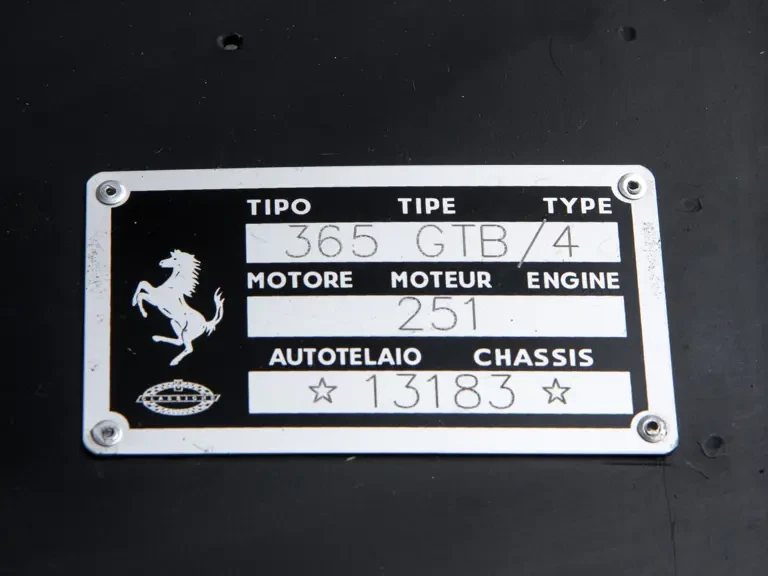 1970 Ferrari Daytona Berlinetta - Image 22 of 25