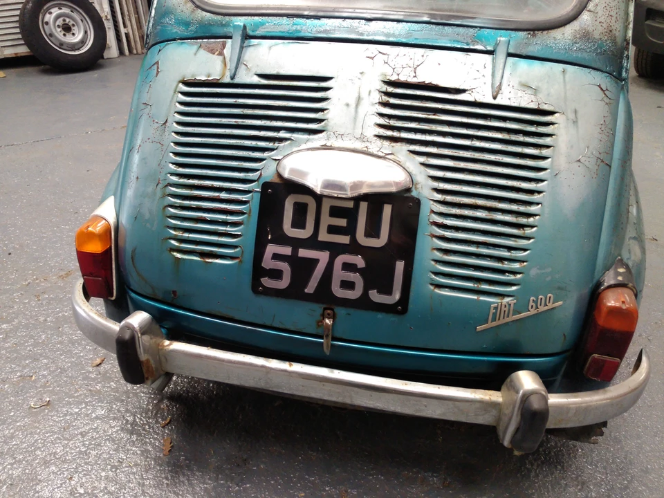 1970 Fiat 600D - Image 3 of 6