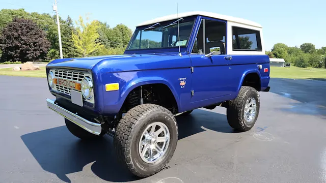1970 Ford Bronco Custom