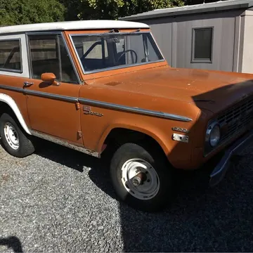 1970 Ford Bronco Sport Utility 4D