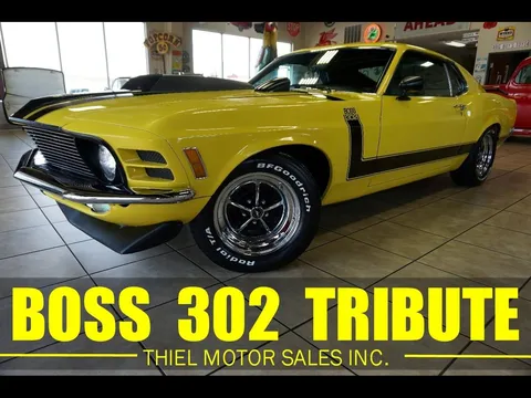 1970 Ford Mustang Boss 302 Tribute