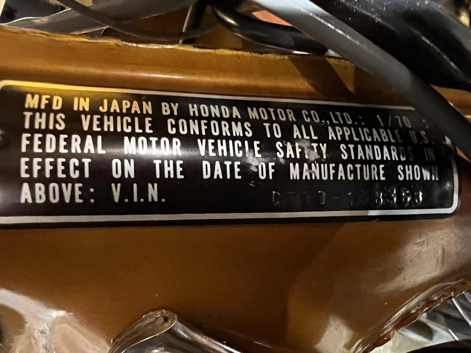 1970 Honda CT70 - Image 22 of 22