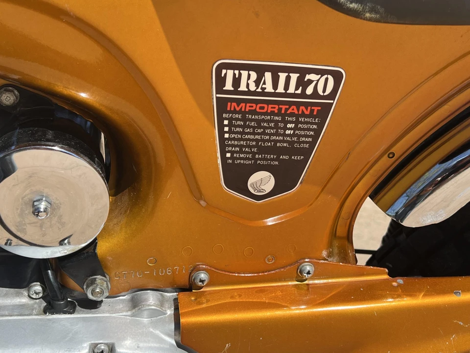 1970 Honda CT70 - Image 16 of 31