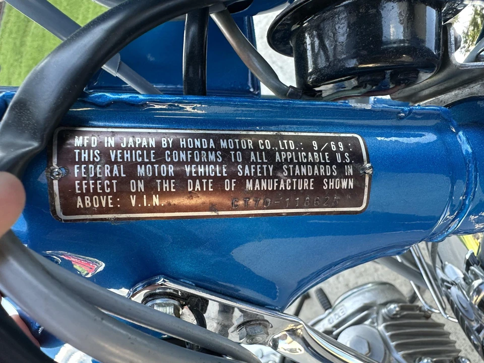 1970 Honda CT70 - Image 20 of 31