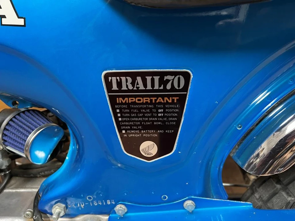 1970 Honda CT70 - Image 15 of 31