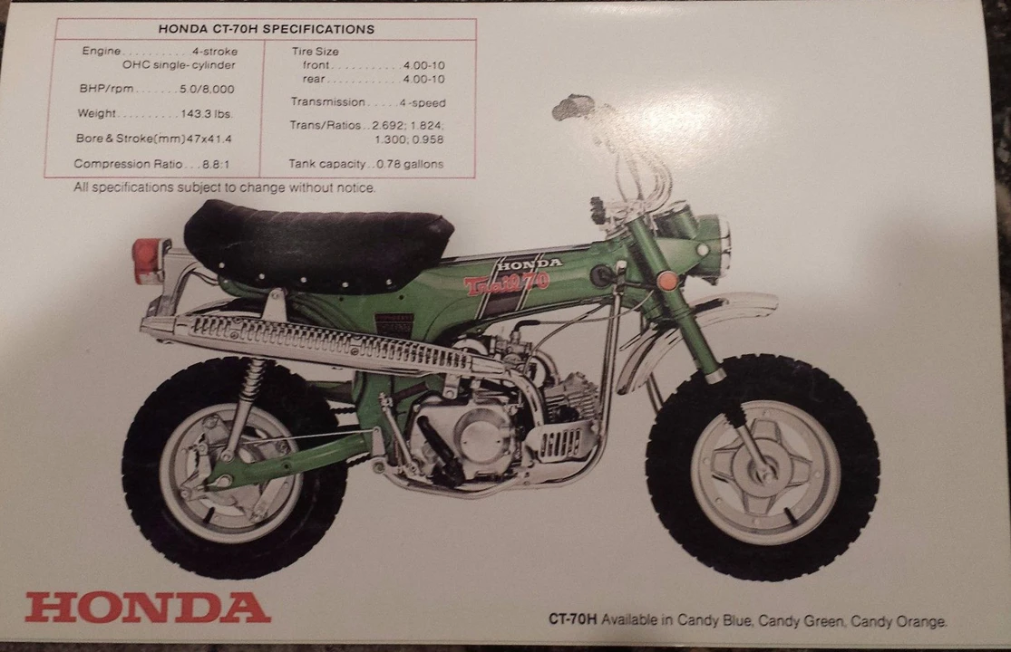 1970 Honda CT70 - Image 22 of 25