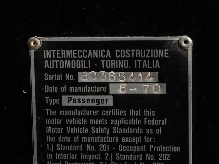 1970 Intermeccanica Italia - Image 25 of 31