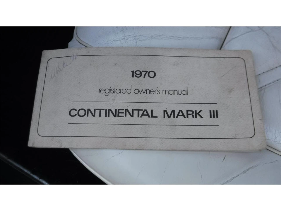 1970 Lincoln Continental Mark III - Image 21 of 31