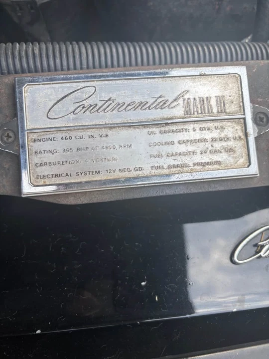 1970 Lincoln Continental 5th Gen - Image 15 of 19