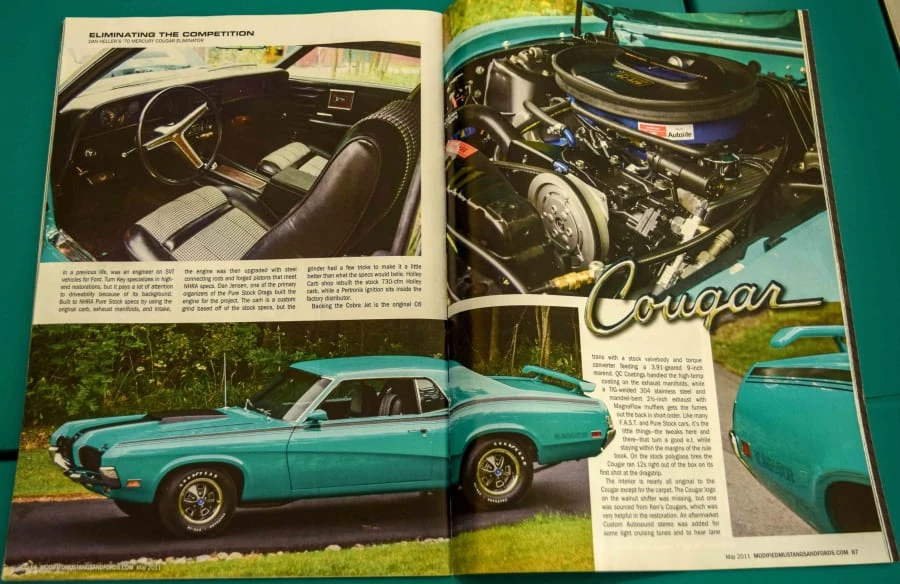 1970 Mercury Cougar Eliminator 1st Gen - Image 10 of 31