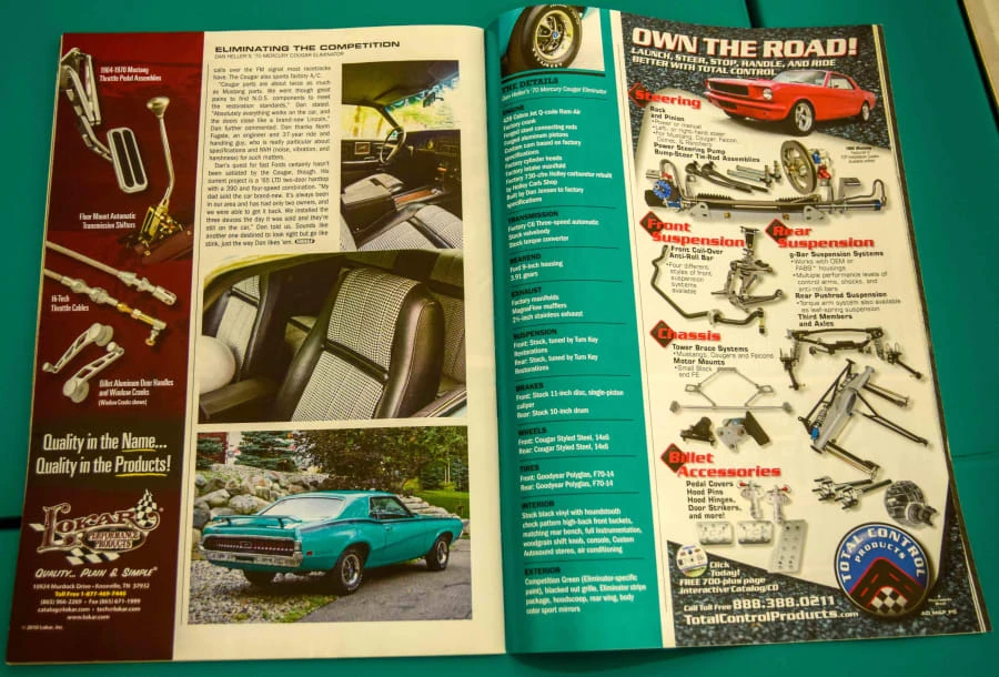 1970 Mercury Cougar Eliminator 1st Gen - Image 12 of 31