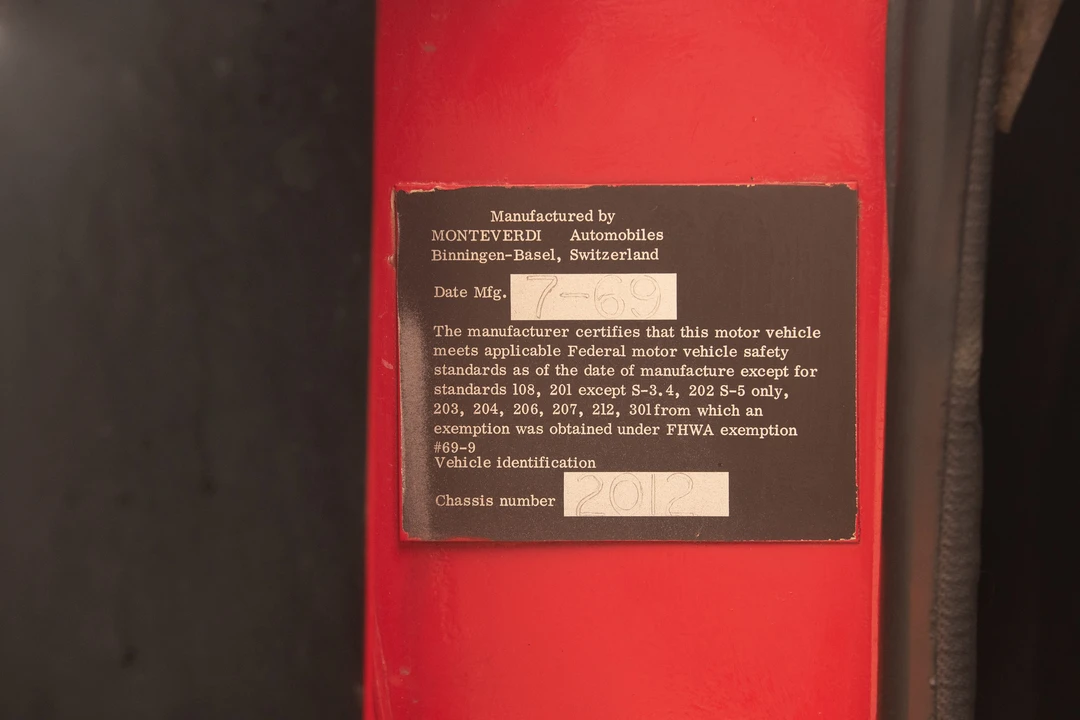 1970 Monteverdi - Image 23 of 31
