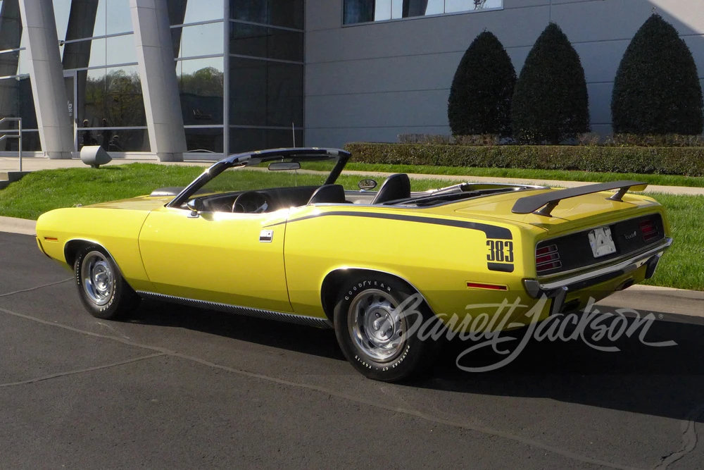 1970 Plymouth 'Cuda 3rd Gen Convertible - Image 8 of 9