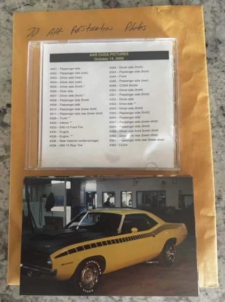 1970 Plymouth AAR 'Cuda 3rd Gen - Image 10 of 10