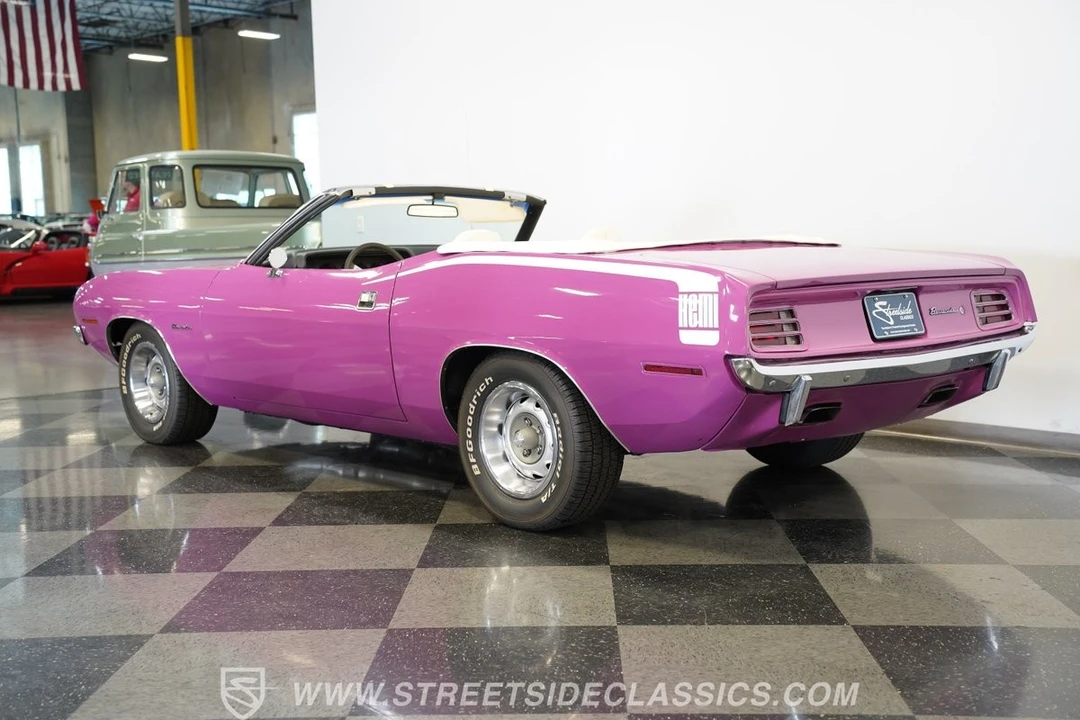 1970 Plymouth 'Cuda 3rd Gen Convertible - Image 15 of 31