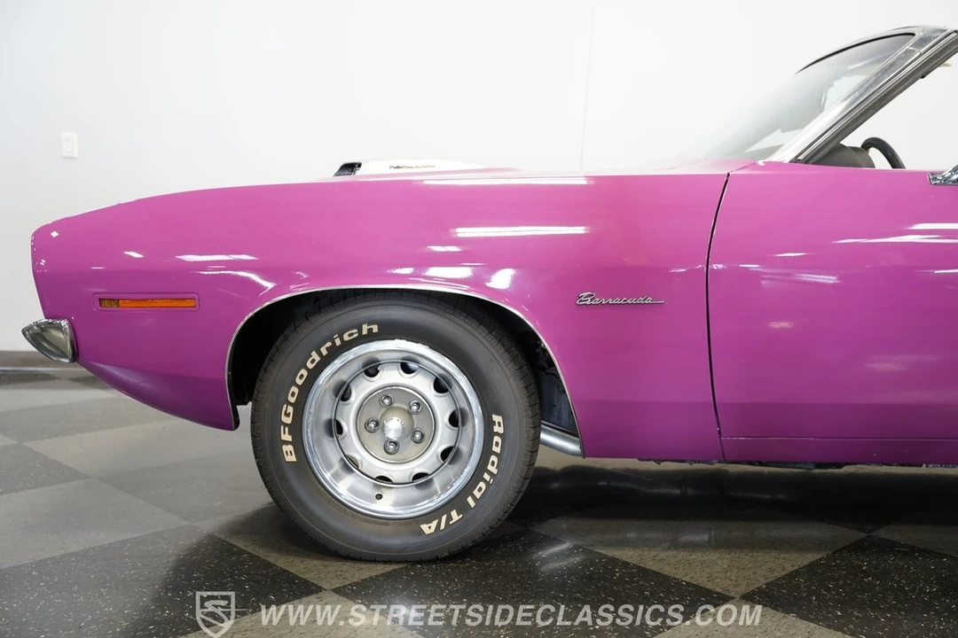 1970 Plymouth 'Cuda 3rd Gen Convertible - Image 29 of 31