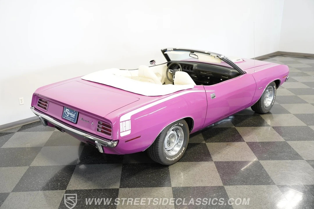 1970 Plymouth 'Cuda 3rd Gen Convertible - Image 19 of 31