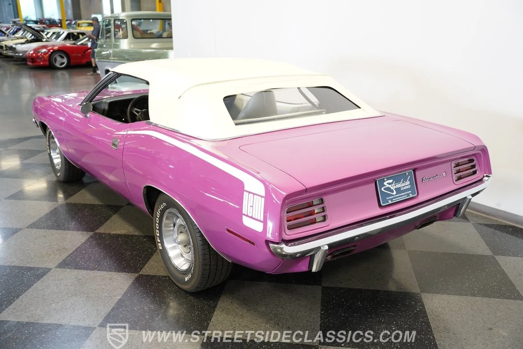1970 Plymouth 'Cuda 3rd Gen Convertible - Image 14 of 31