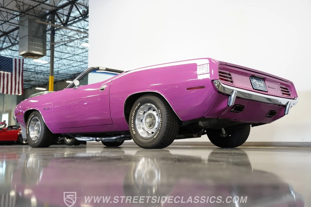 1970 Plymouth 'Cuda 3rd Gen Convertible - Image 13 of 31