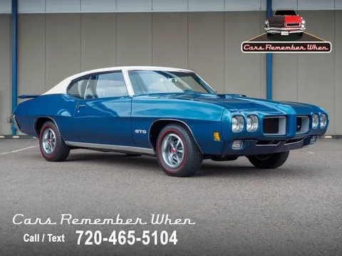 1970 Pontiac GTO 400 V8 4-Speed
