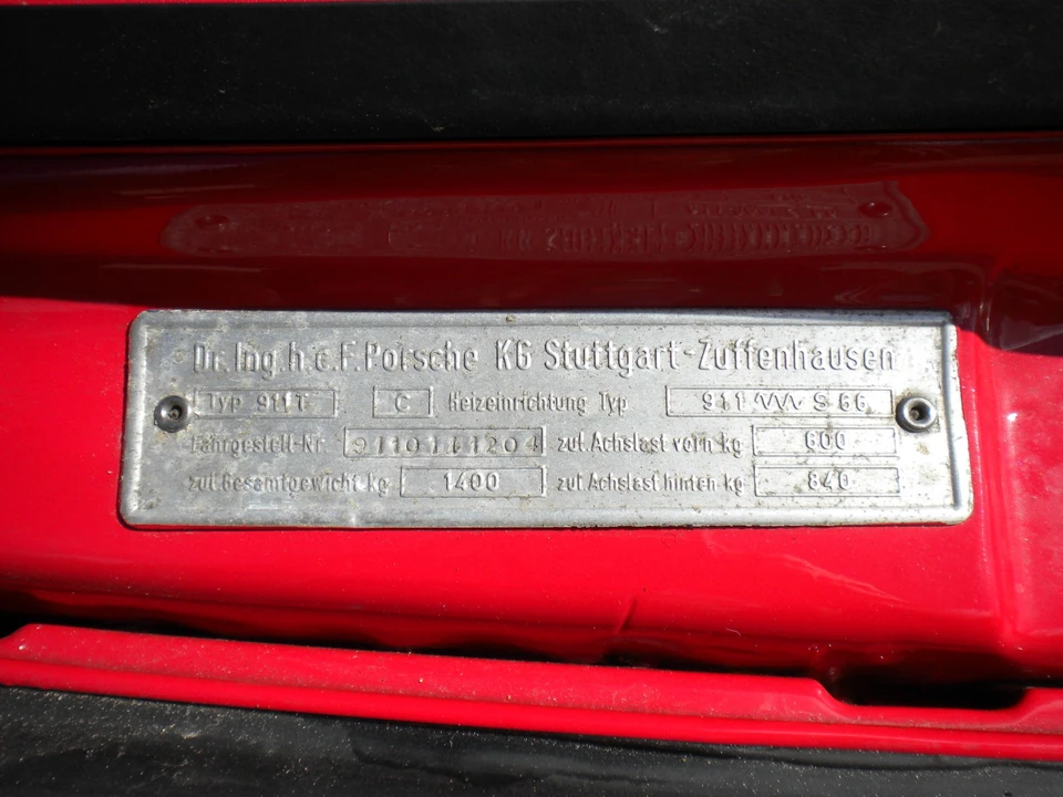 1970 Porsche 911 T F-Body LWB - Image 15 of 31