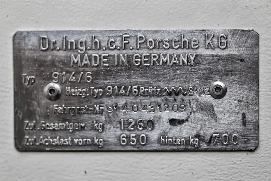 1970 Porsche 914/6 - Image 10 of 11