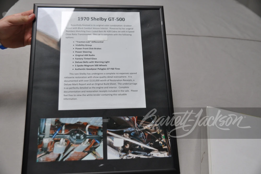 1970 Shelby GT500 - Image 11 of 24