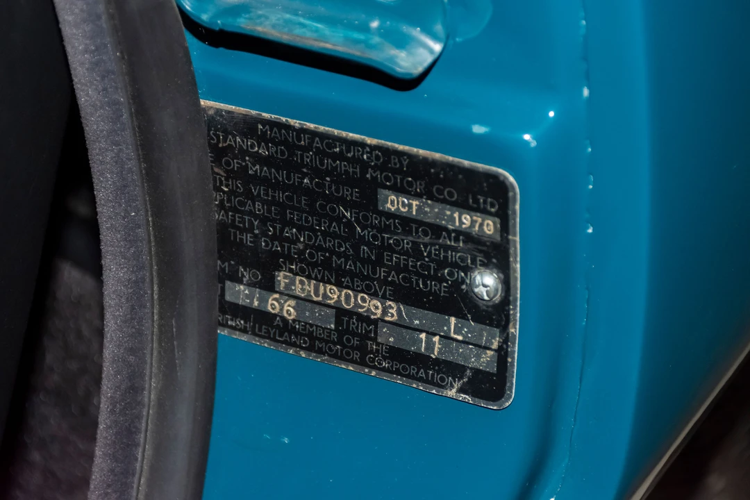 1970 Triumph Spitfire Mark III - Image 8 of 31