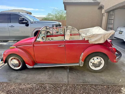 1970 Volkswagen Beetle #PinkBeetle Convertible 2D