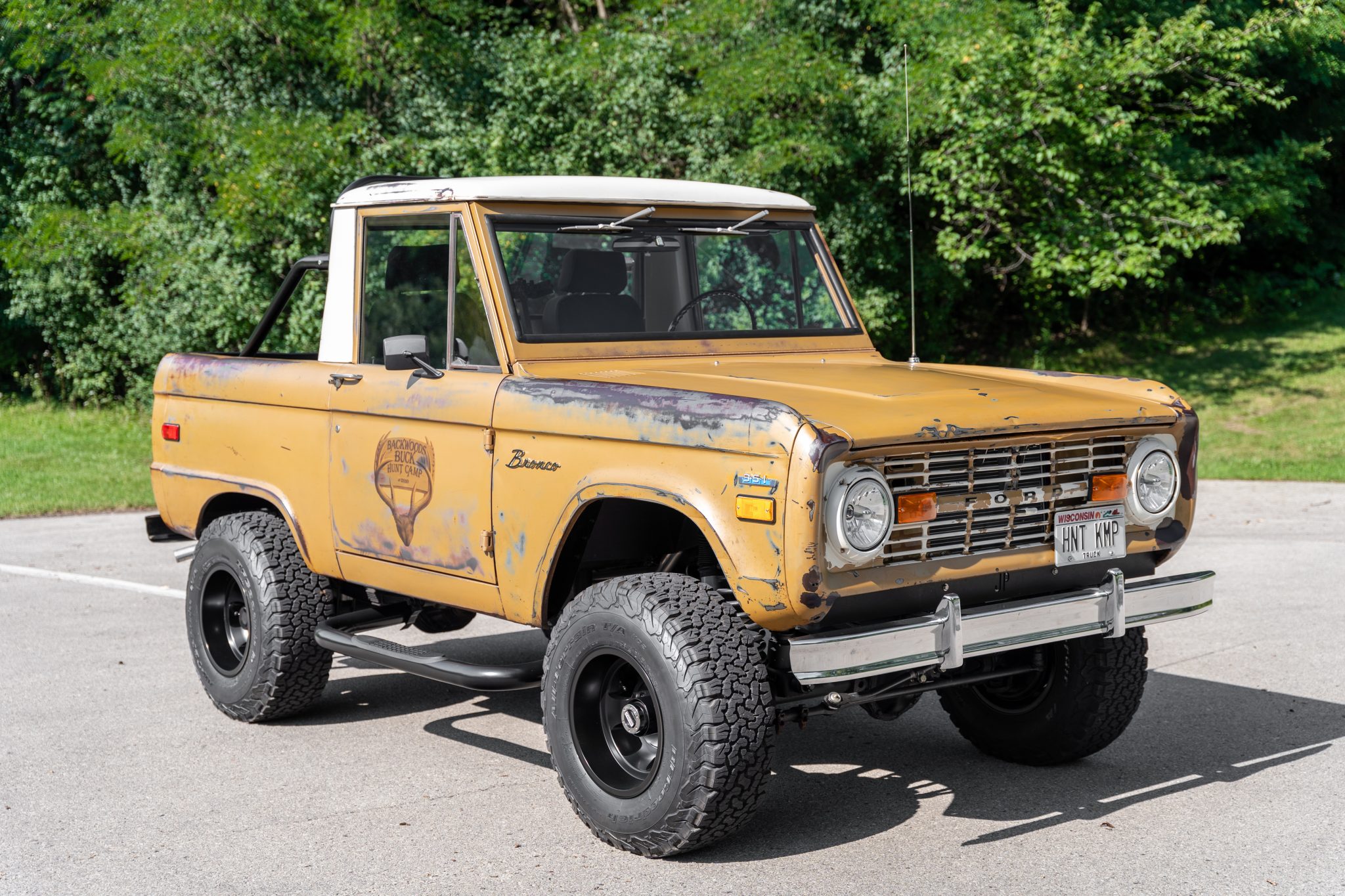 351-Powered 1970 Ford Bronco Half-Cab Pickup