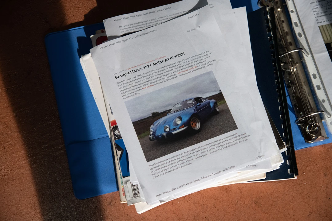 1971 Alpine A110 (1963-1977) - Image 3 of 31